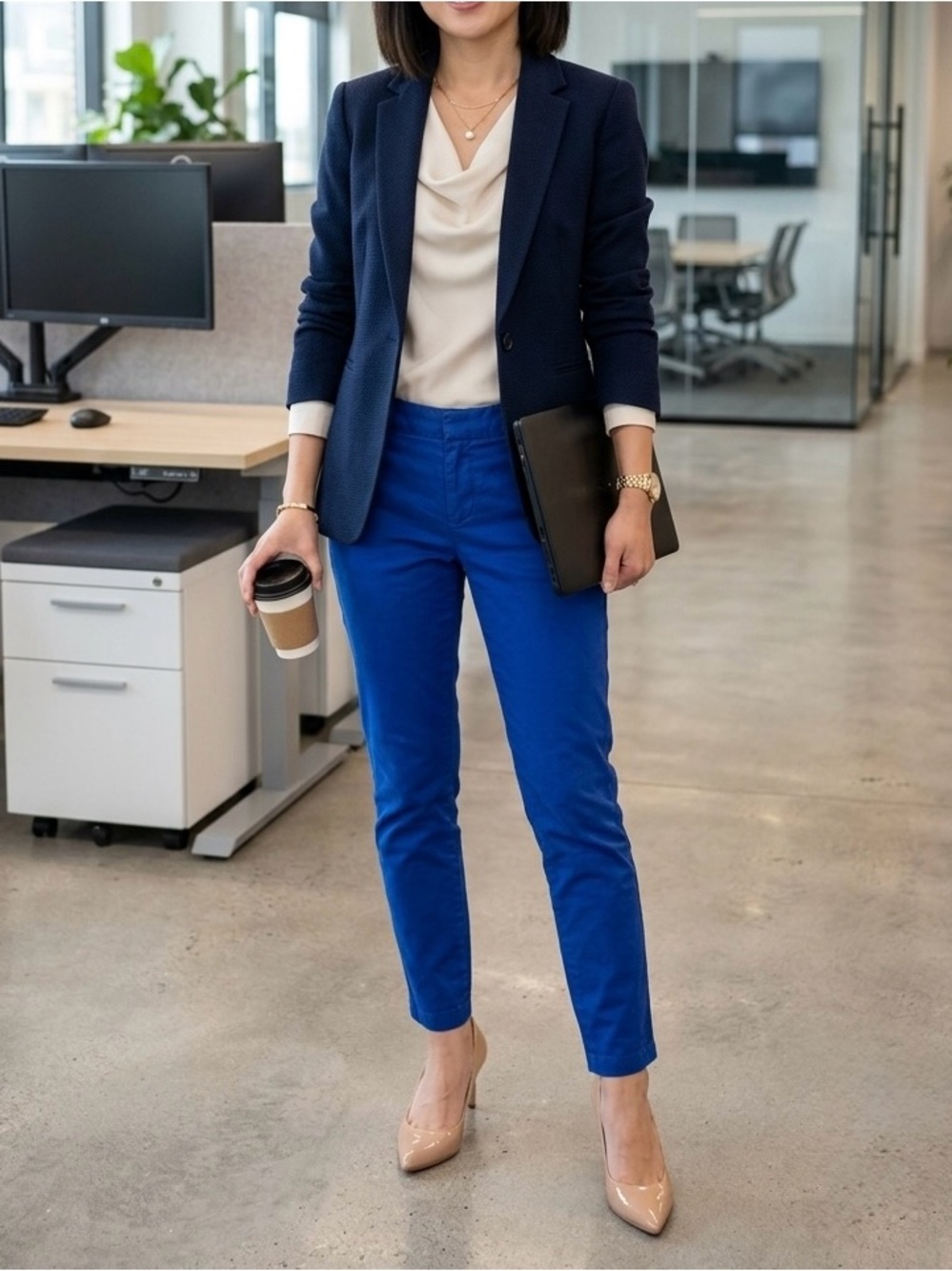 Joe's Jeans Slim Chino Pants - Royal Blue